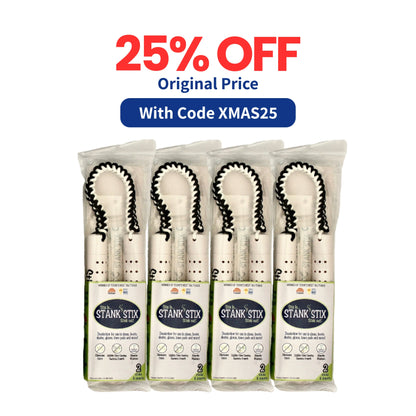 Limited Edition Black and White StankStix 4 Pack Bundle