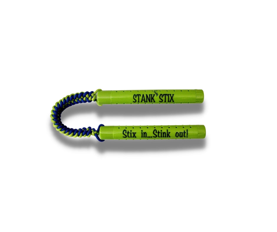 StankStix in cleat — drop it in, walk away.
